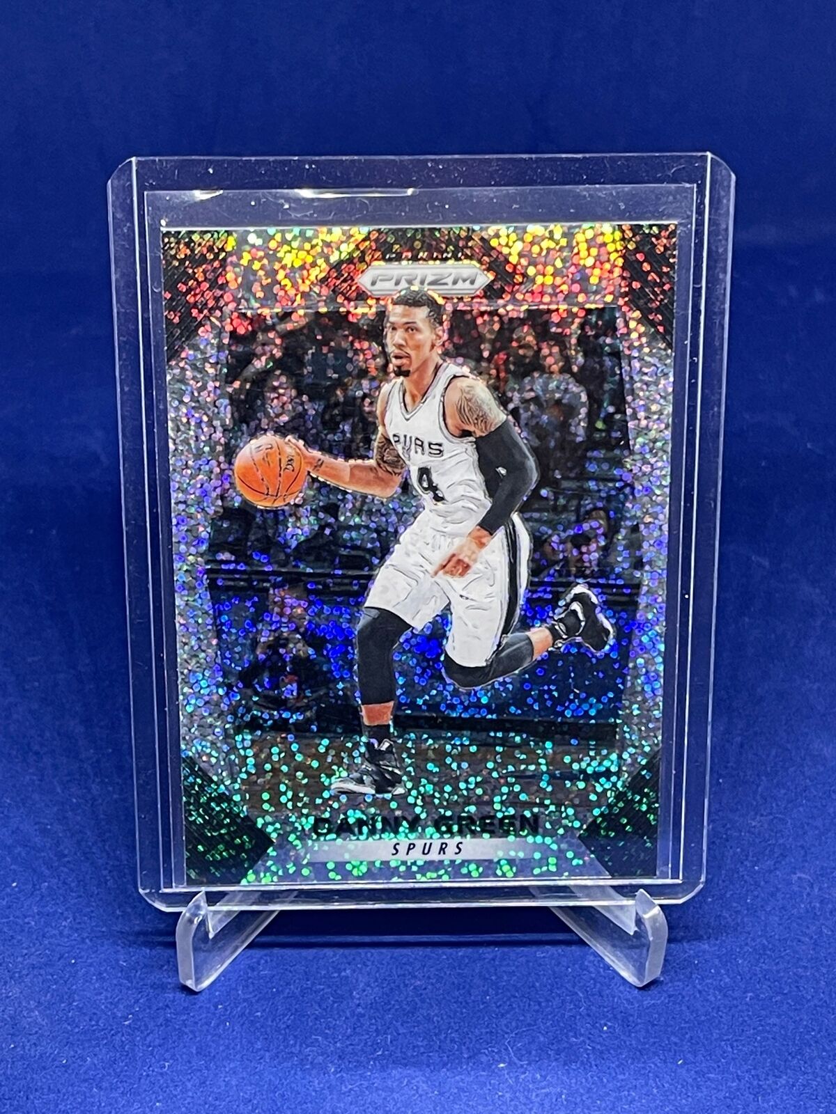 DANNY GREEN 2017-18 PANINI PRIZM WHITE SPARKLE PRIZM SSP /20 #299