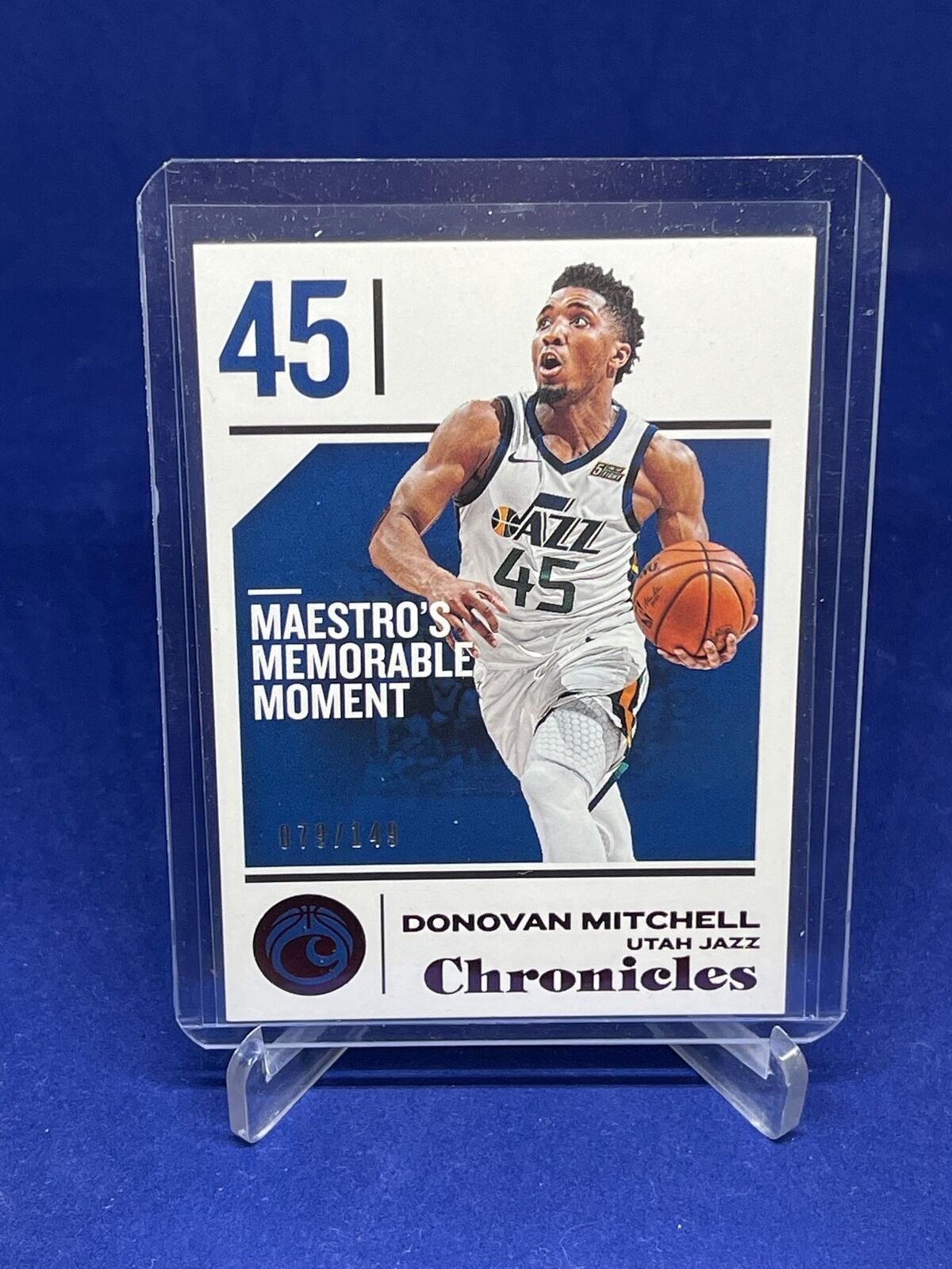 DONOVAN MITCHELL 2018-19 PANINI CHRONICLES RED #D 79/149