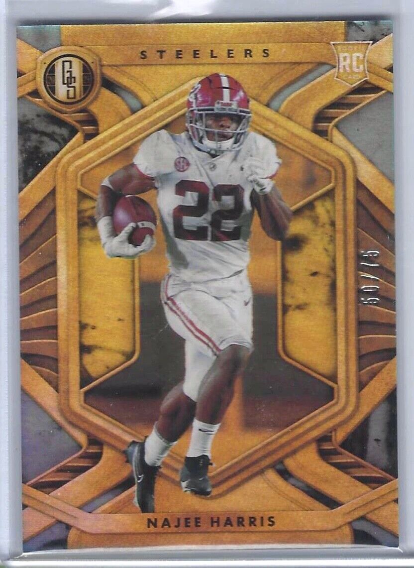 NAJEE HARRIS 2021 PANINI GOLD STANDARD RC #D 50/75