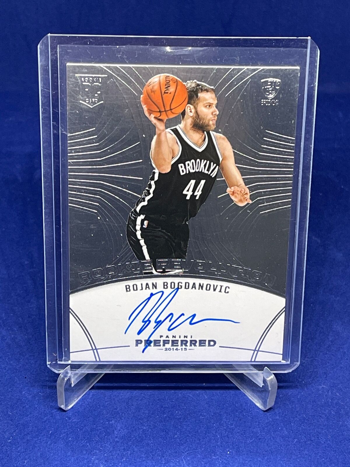 BOJAN BOGDANOVIC 2014-15 PANINI PREFERRED ROOKIE AUTO RC #D 32/49