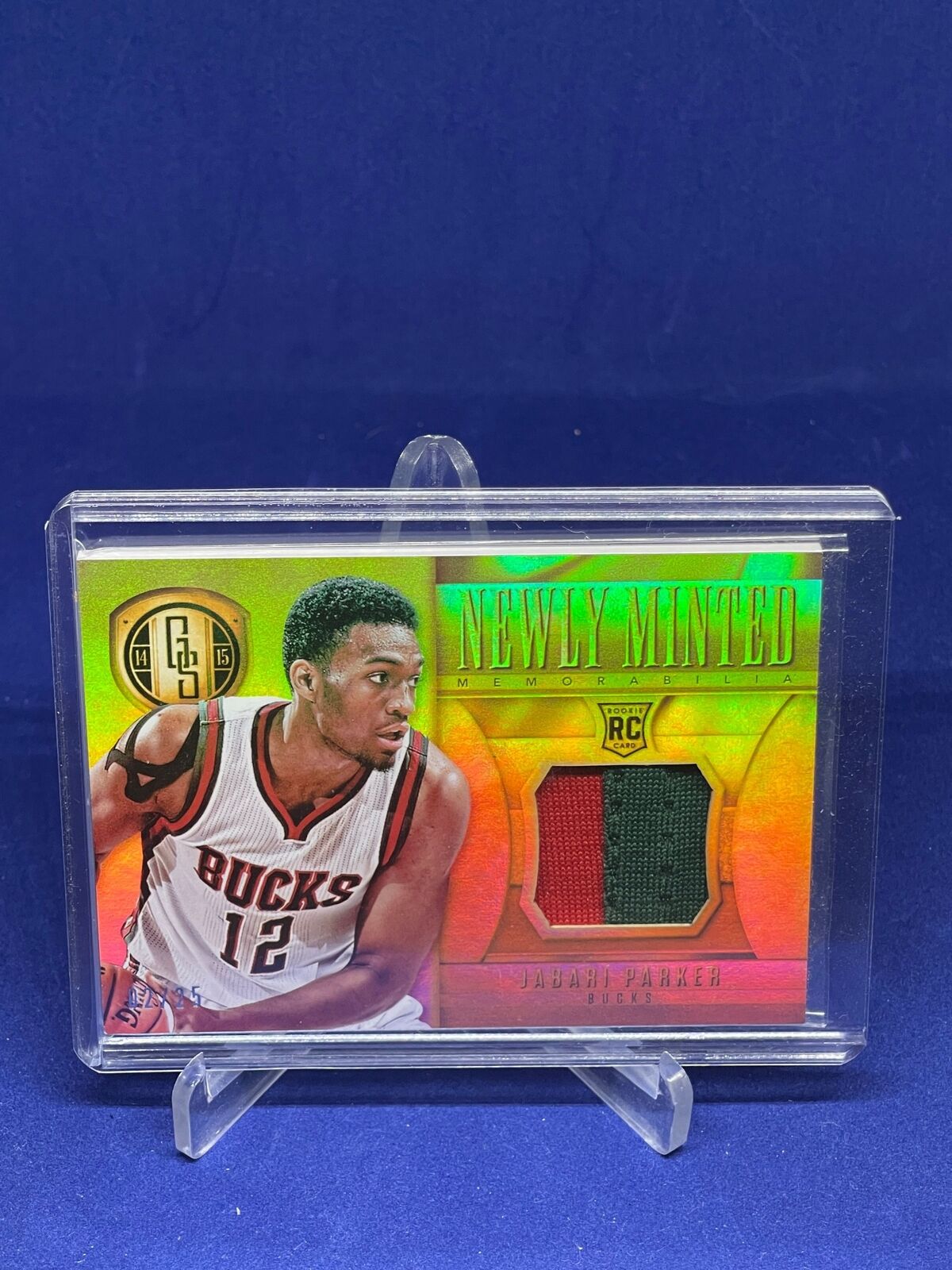 JABARI PARKER 2014-15 PANINI GOLD STANDARD NEWLY MINTED PATCH RC #D 2/25
