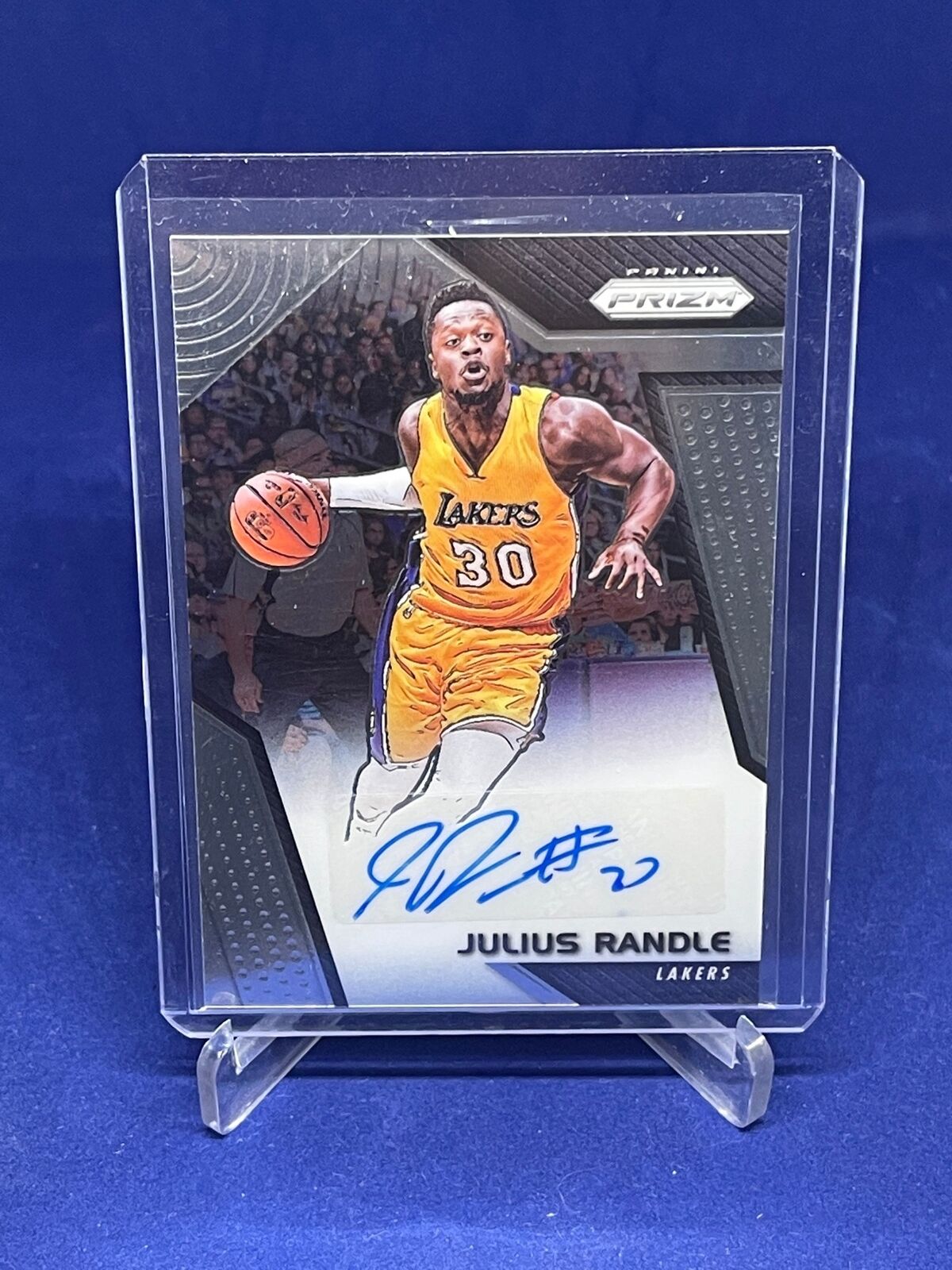 JULIUS RANDLE 2017-18 PANINI PRIZM AUTOGRAPH AUTO