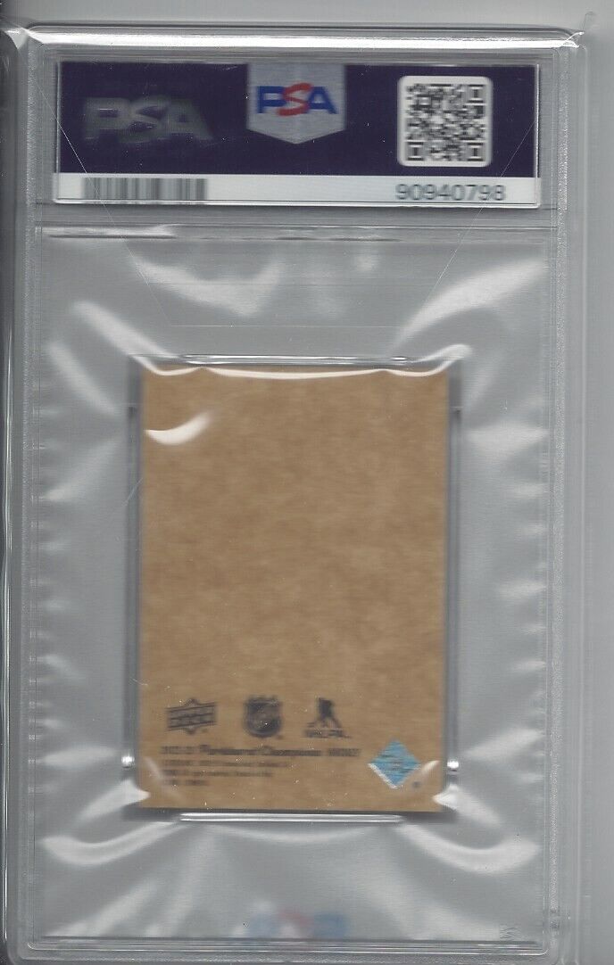 MATTY BENIERS 2022 PARKHURST CHAMPIONS 51 RETROS MINI #52 PSA 10 GEM MINT POP 3