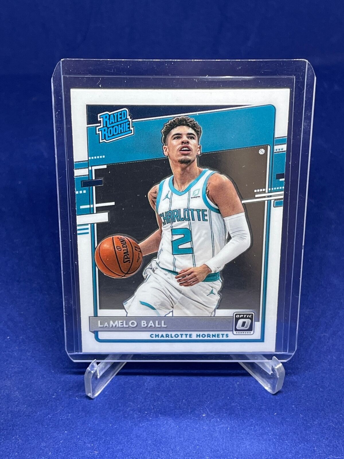 LAMELO BALL 2020-21 PANINI DONRUSS OPTIC RATED ROOKIE RC #153