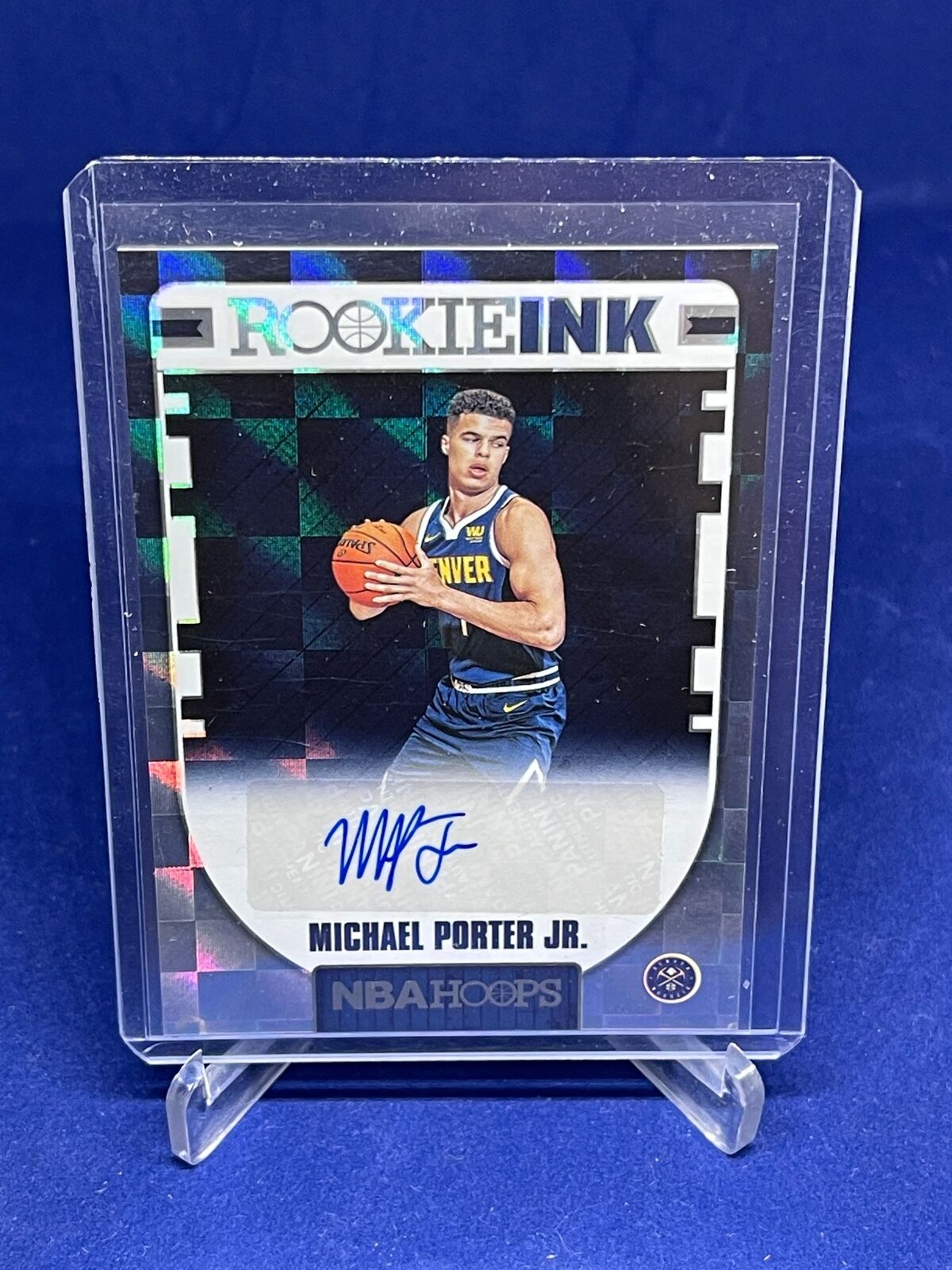 MICHAEL PORTER JR 2018-19 PANINI NBA HOOPS ROOKIE INK AUTO RC