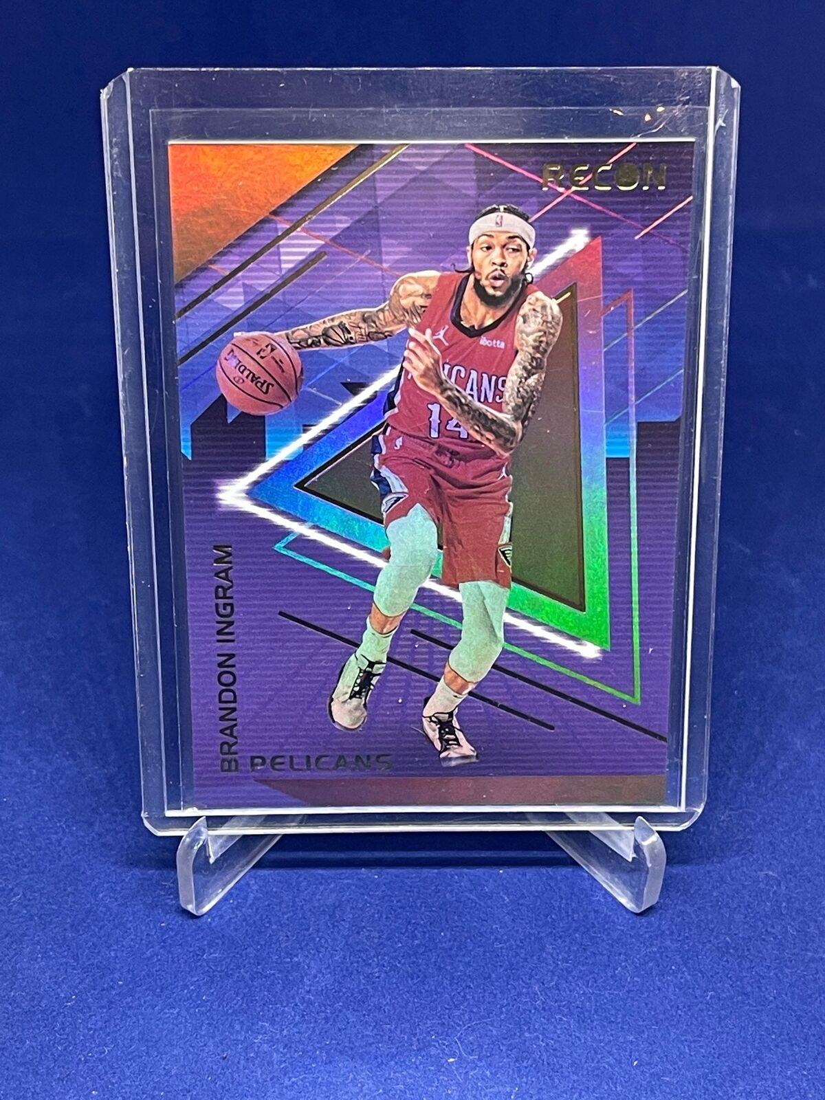 BRANDON INGRAM 2020-21 PANINI RECON GOLD SP HOLO FOIL #128