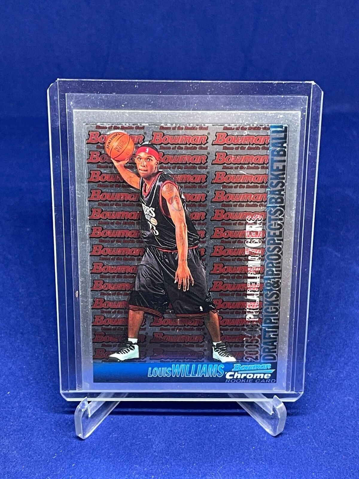 LOU WILLIAMS 2005-06 BOWMAN CHROME DRAFT PICKS AND PROSPECTS ROOKIE RC #135