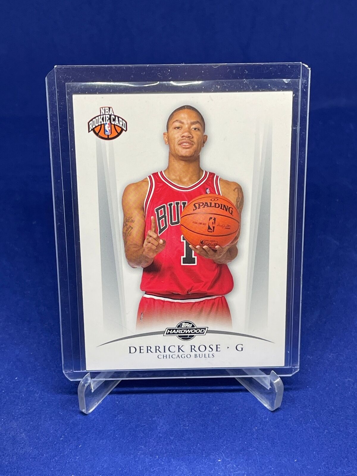 DERRICK ROSE 2008-09 TOPPS HARDWOOD ROOKIE RC #D 1396/2009