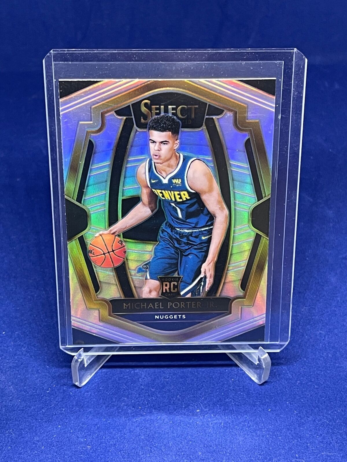 MICHAEL PORTER JR 2018-19 PANINI SELECT PREMIER LEVEL SILVER PRIZM RC #134
