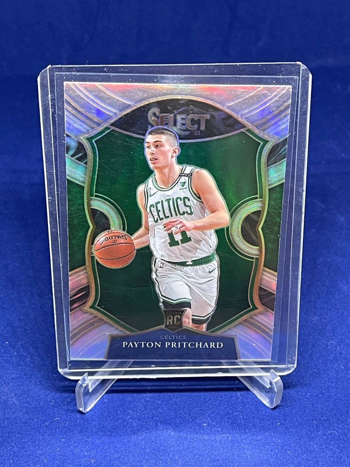 PAYTON PRITCHARD 2020-21 PANINI SELECT CONCOURSE SILVER PRIZM ROOKIE RC #86