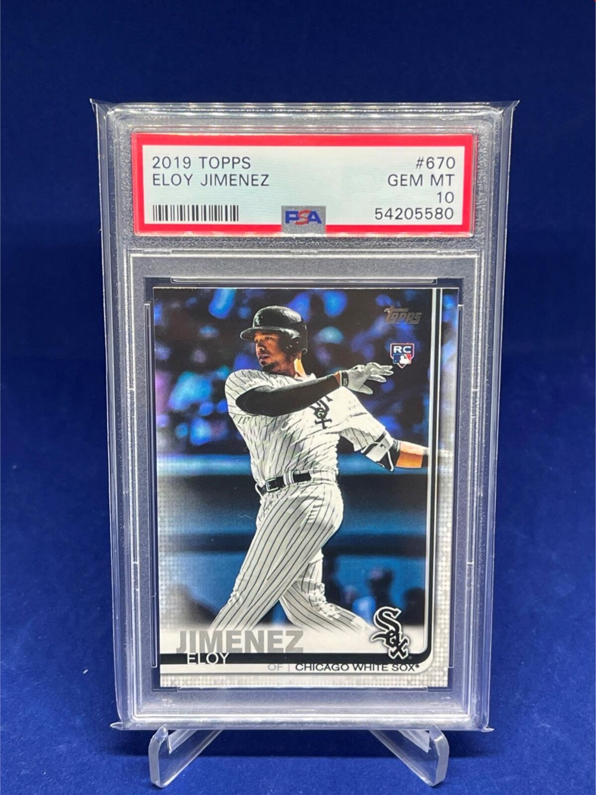 ELOY JIMENEZ 2019 TOPPS RC # 670 PSA 10 GEM MINT