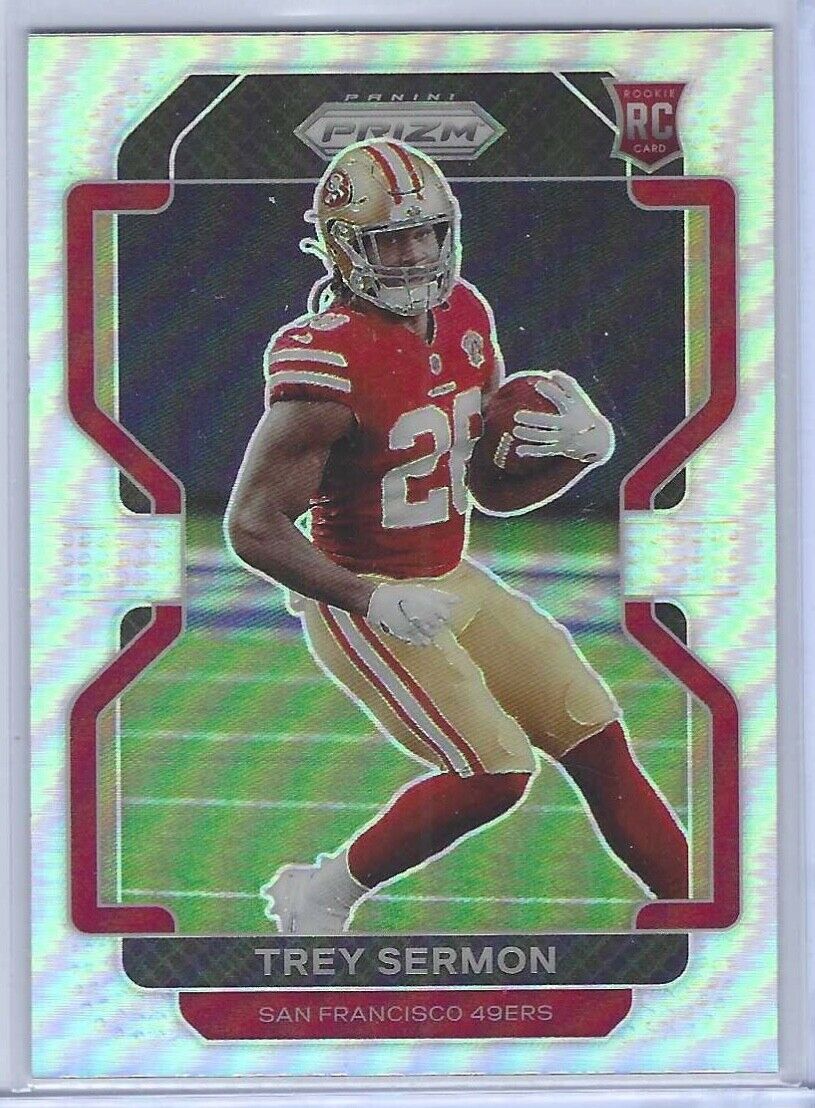 TREY SERMON 2021 PANINI PRIZM VARIATION SILVER PRIZM ROOKIE RC #V-354