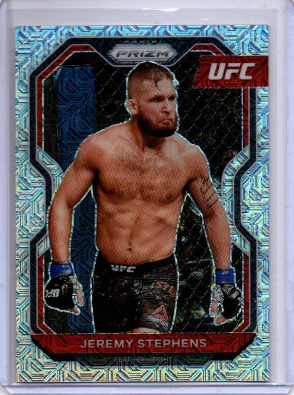 JEREMY STEPHENS 2021 PANINI PRIZM UFC MOJO PRIZM #D 4/25