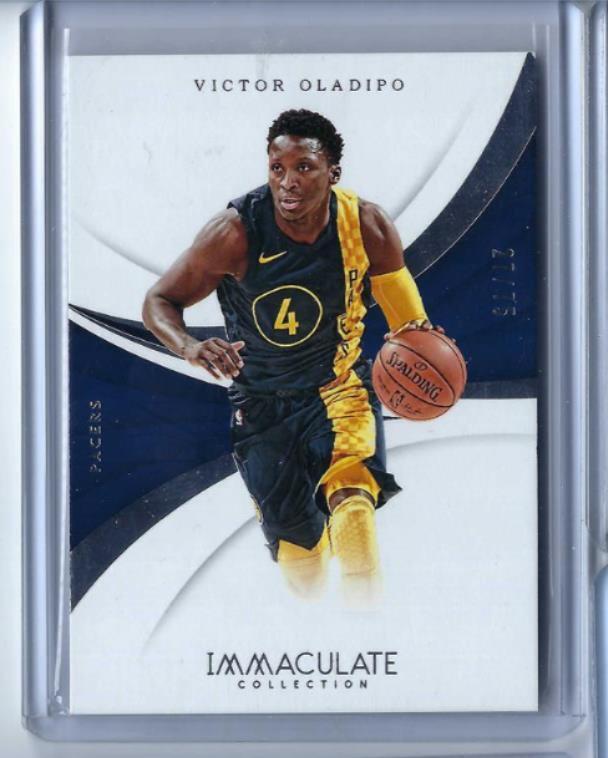 VICTOR OLADIPO 2017-18 PANINI IMMACULATE COLLECTION #D 27/75