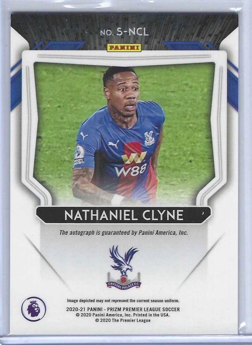 NATHANIEL CLYNE 2020-21 PANINI PRIZM EPL SIGNATURES AUTO #S-NCL