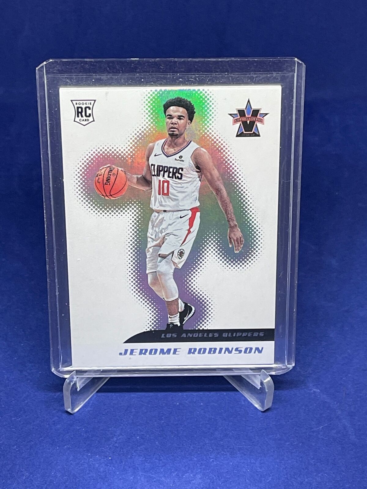JEROME ROBINSON 2018-19 PANINI VANGUARD WHITE ROOKIE RC #D 53/99