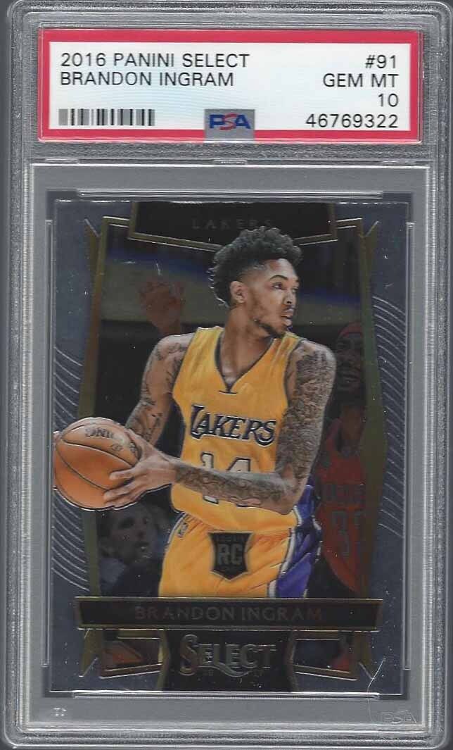 BRANDON INGRAM 2016-17 PANINI SELECT TRUE ROOKIE RC #91 PSA 10 GEM MINT