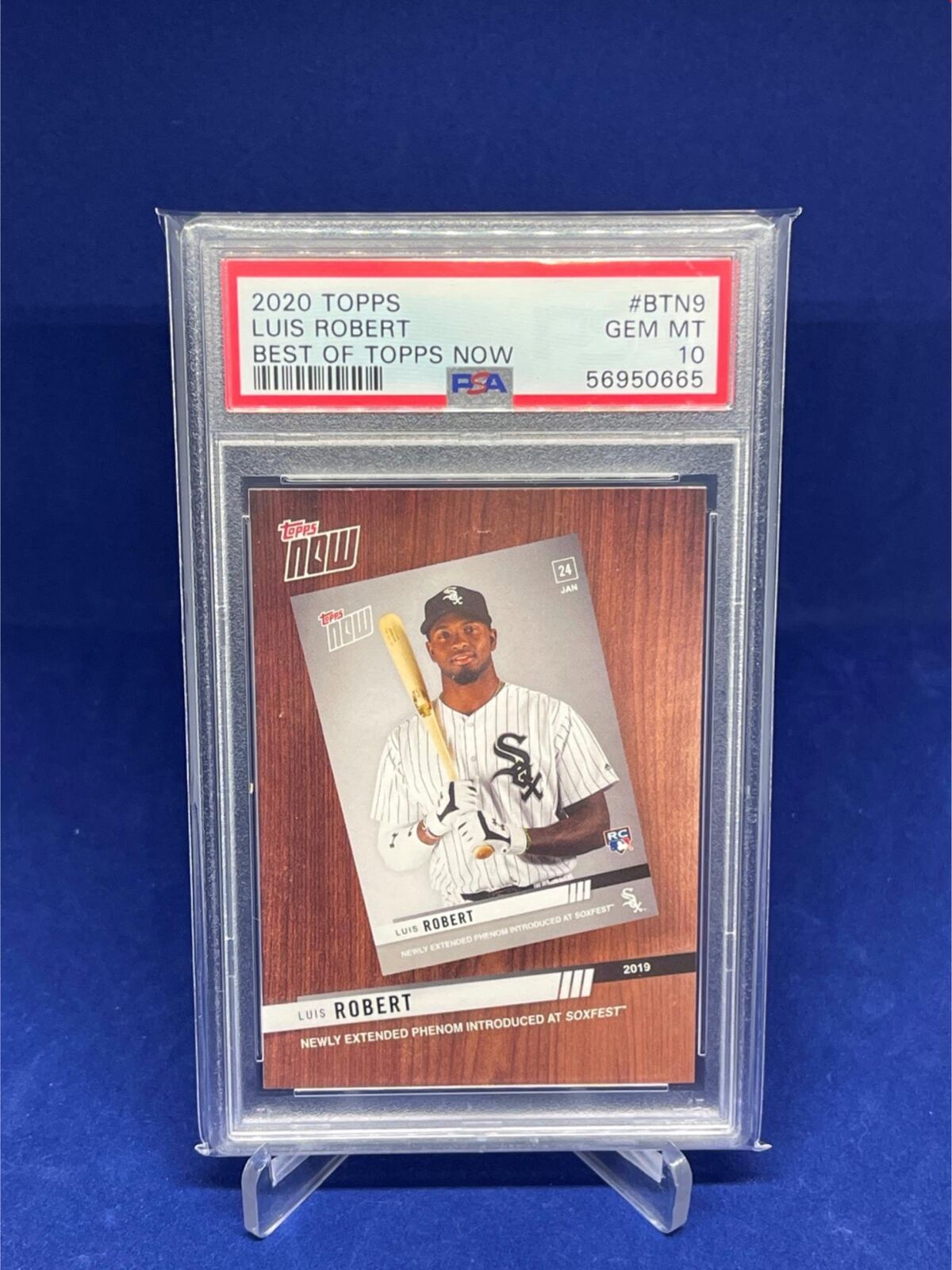 LUIS ROBERT 2020 TOPPS BEST OF TOPPS NOW ROOKIE RC PSA 10 GEM MINT