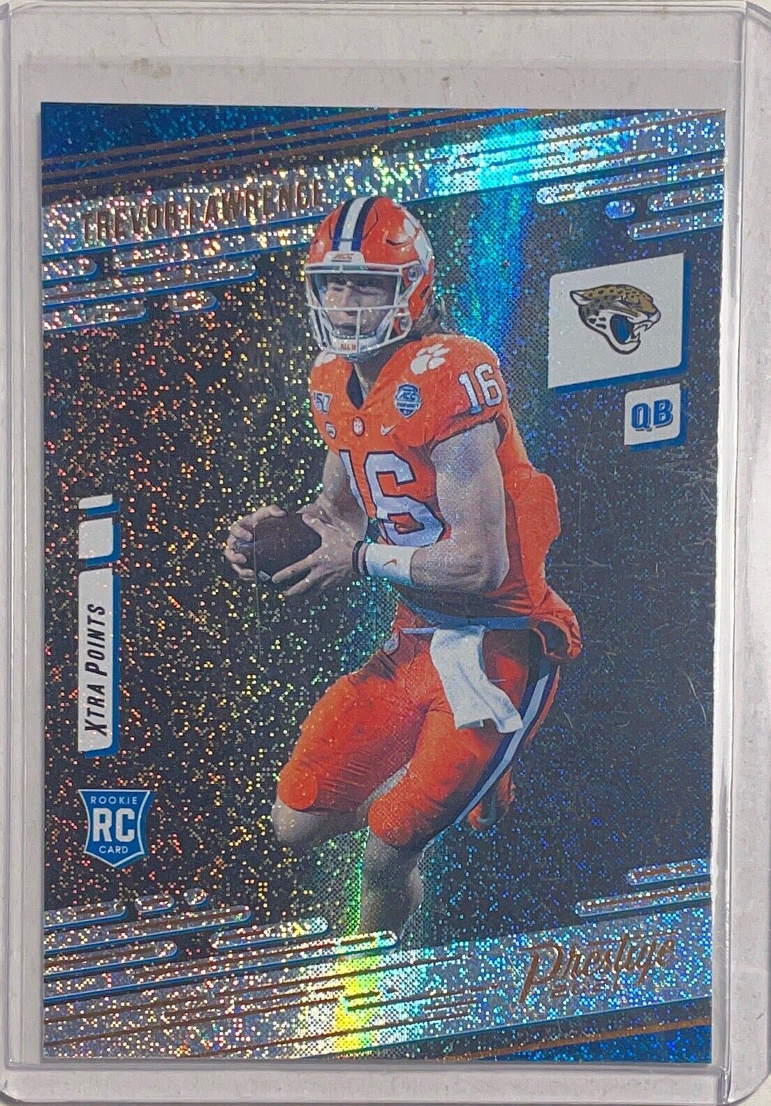TREVOR LAWRENCE 2021 PANINI PRESTIGE XTRA POINTS GALAXY ROOKIE RC #201