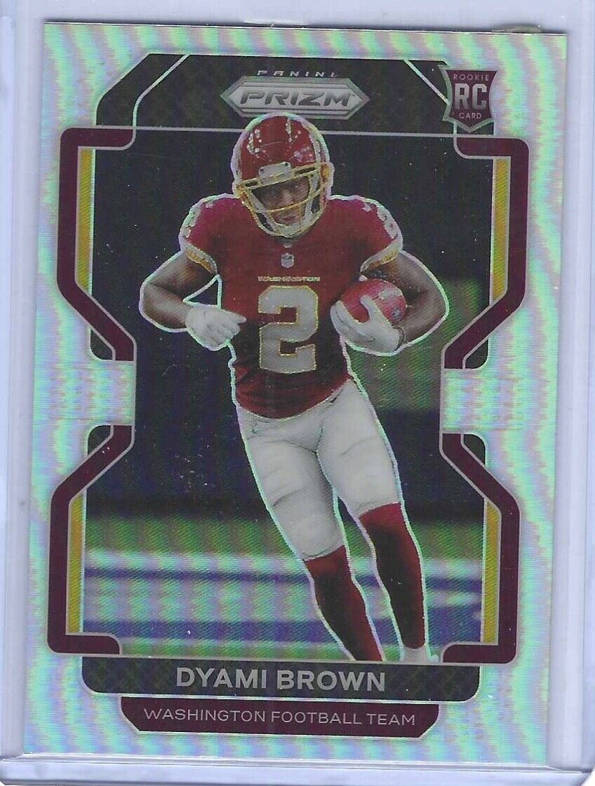 DYAMI BROWN 2021 PANINI PRIZM VARIATION SILVER PRIZM ROOKIE RC #V-353