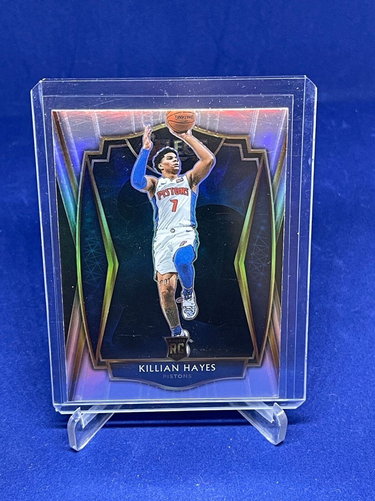 KILLIAN HAYES 2020-21 PANINI SELECT PREMIER LEVEL SILVER PRIZM ROOKIE RC #181