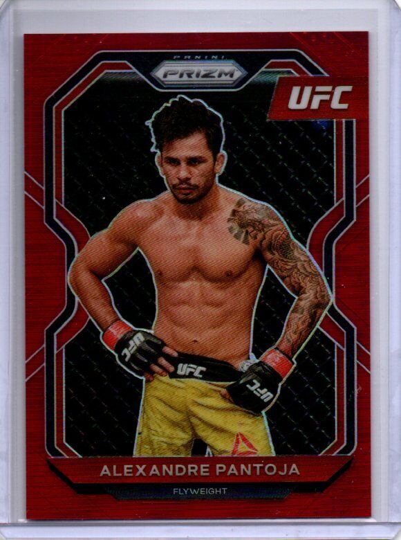 ALEXANDRE PANTOJA 2021 PANINI PRIZM UFC RED PRIZM #D 155/275