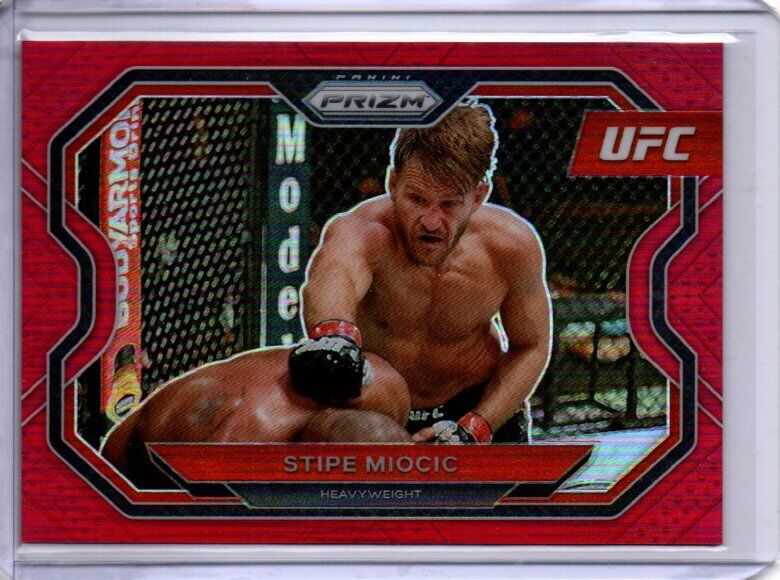 STIPE MIOCIC 2021 PANINI PRIZM UFC RED PRIZM #D 188/275