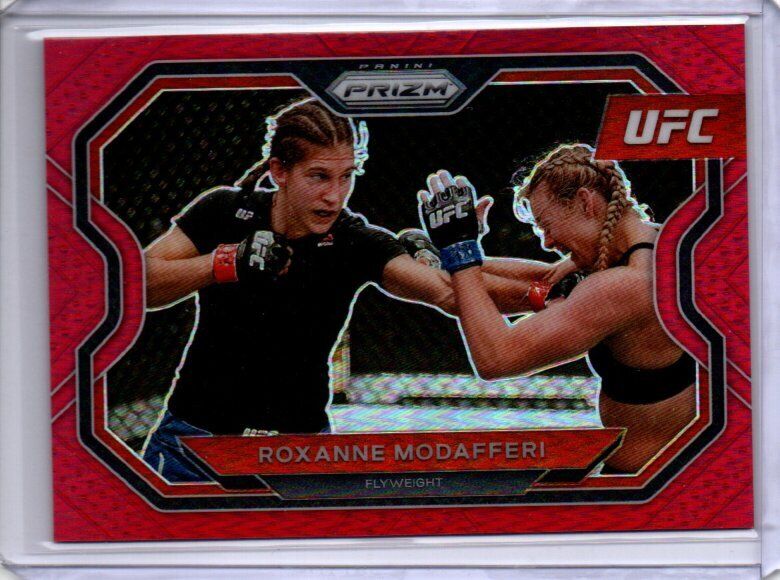 ROXANNE MODAFFERI 2021 PANINI PRIZM UFC RED PRIZM #D 256/275