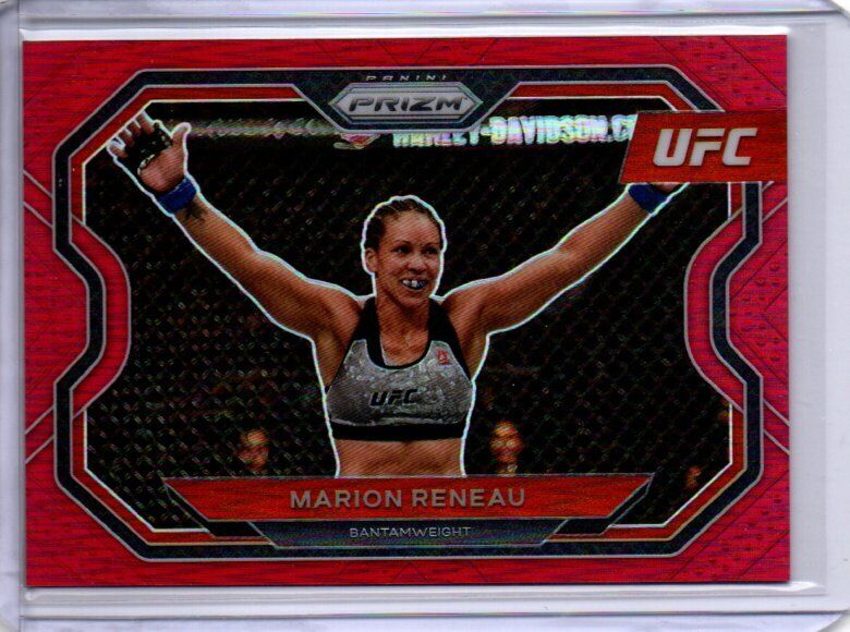 MARION RENEAU 2021 PANINI PRIZM UFC RED PRIZM #D 206/275