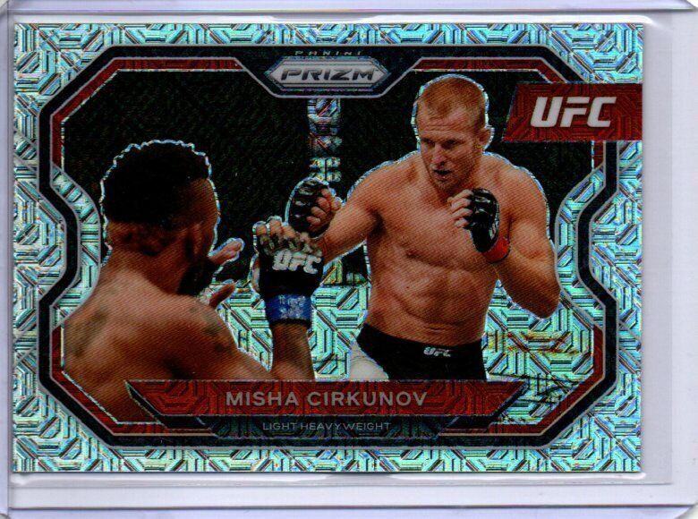 MISHA CIRKUNOV 2021 PANINI PRIZM UFC MOJO PRIZM #D 23/25