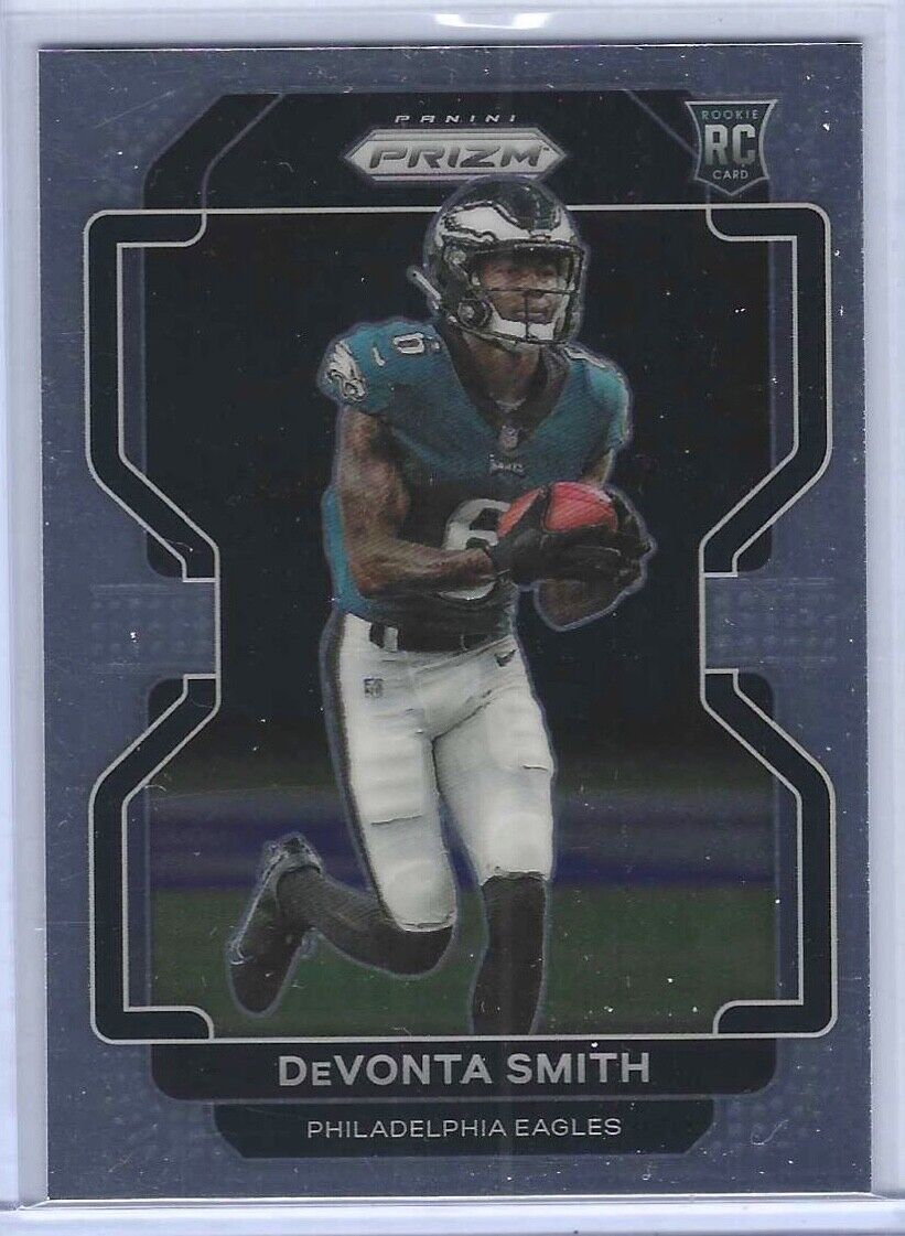DEVONTA SMITH 2021 PANINI PRIZM ROOKIE RC #335