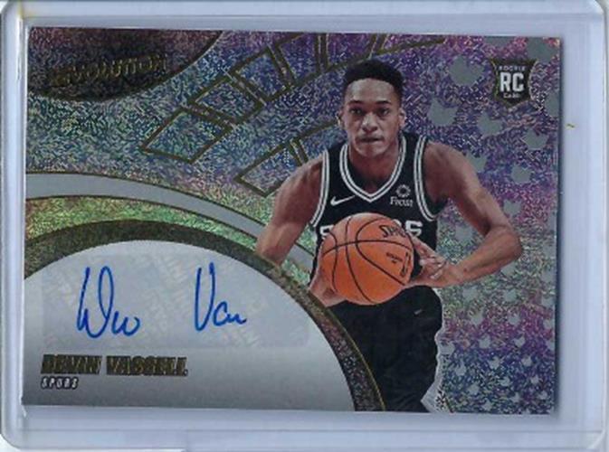 DEVIN VASSELL 2020-21 PANINI REVOLUTION ROOKIE AUTO RC #RA-DV