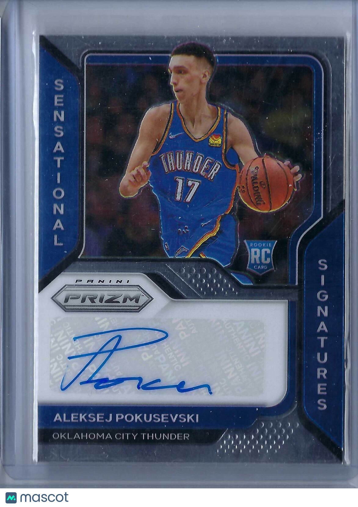 ALEKSEJ POKUSEVSKI 2020-21 PANINI PRIZM SENSATIONAL SIGNATURES AUTO RC #SS-APK