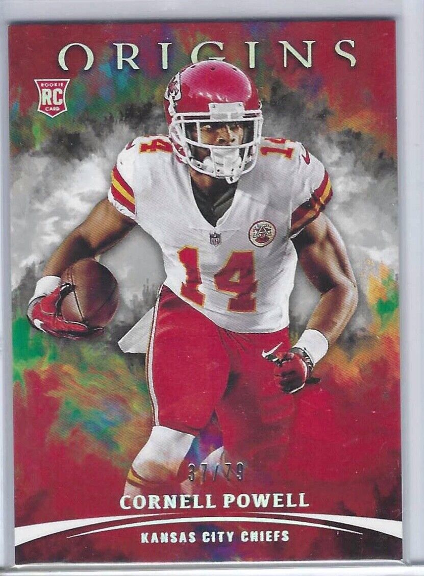 CORNELL POWELL 2021 ORIGINS WHITE RC #D 37/79