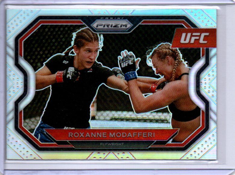 ROXANNE MODAFFERI 2021 PANINI PRIZM UFC SILVER PRIZM #127