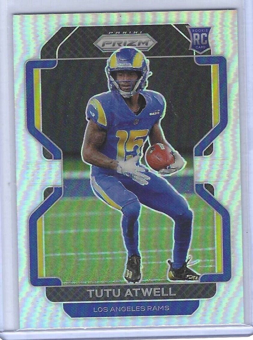 TUTU ATWELL 2021 PANINI PRIZM SILVER PRIZM ROOKIE RC #350
