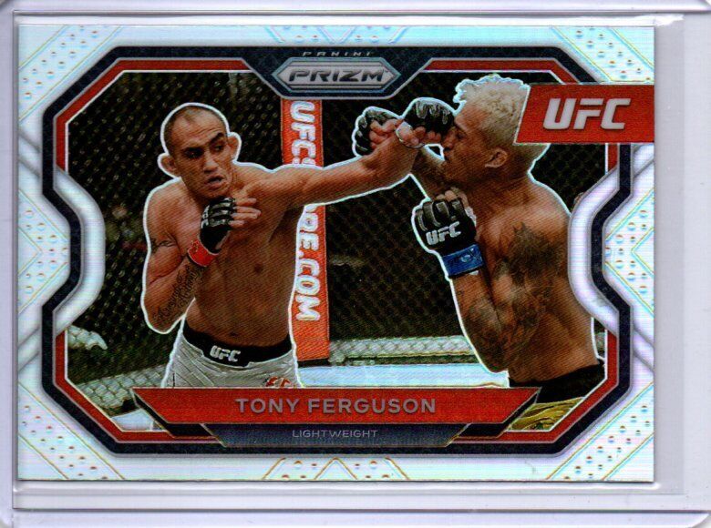 TONY FERGUSON 2021 PANINI PRIZM UFC SILVER PRIZM #119