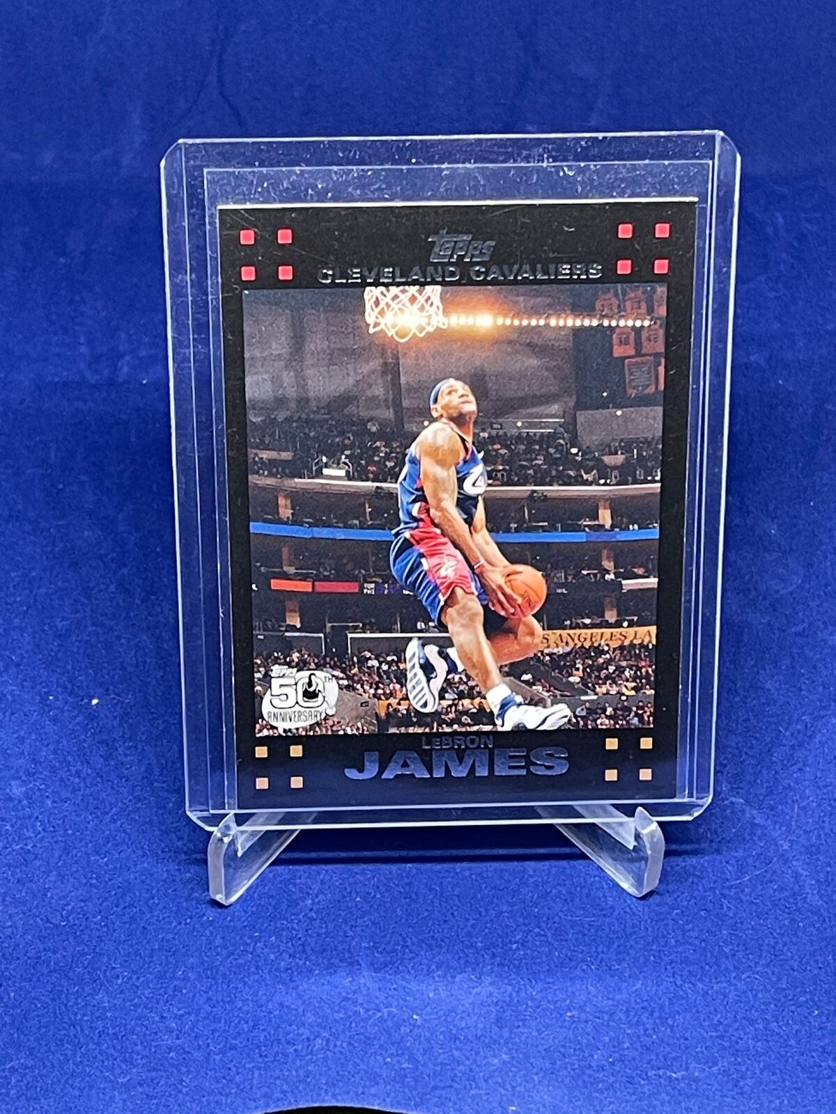 LEBRON JAMES 2007-08 TOPPS #23