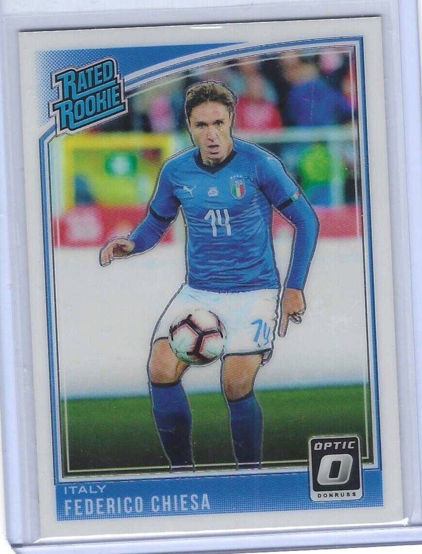 FEDERICO CHIESA 2018-19 PANINI DONRUSS OPTIC RATED ROOKIE RC #192