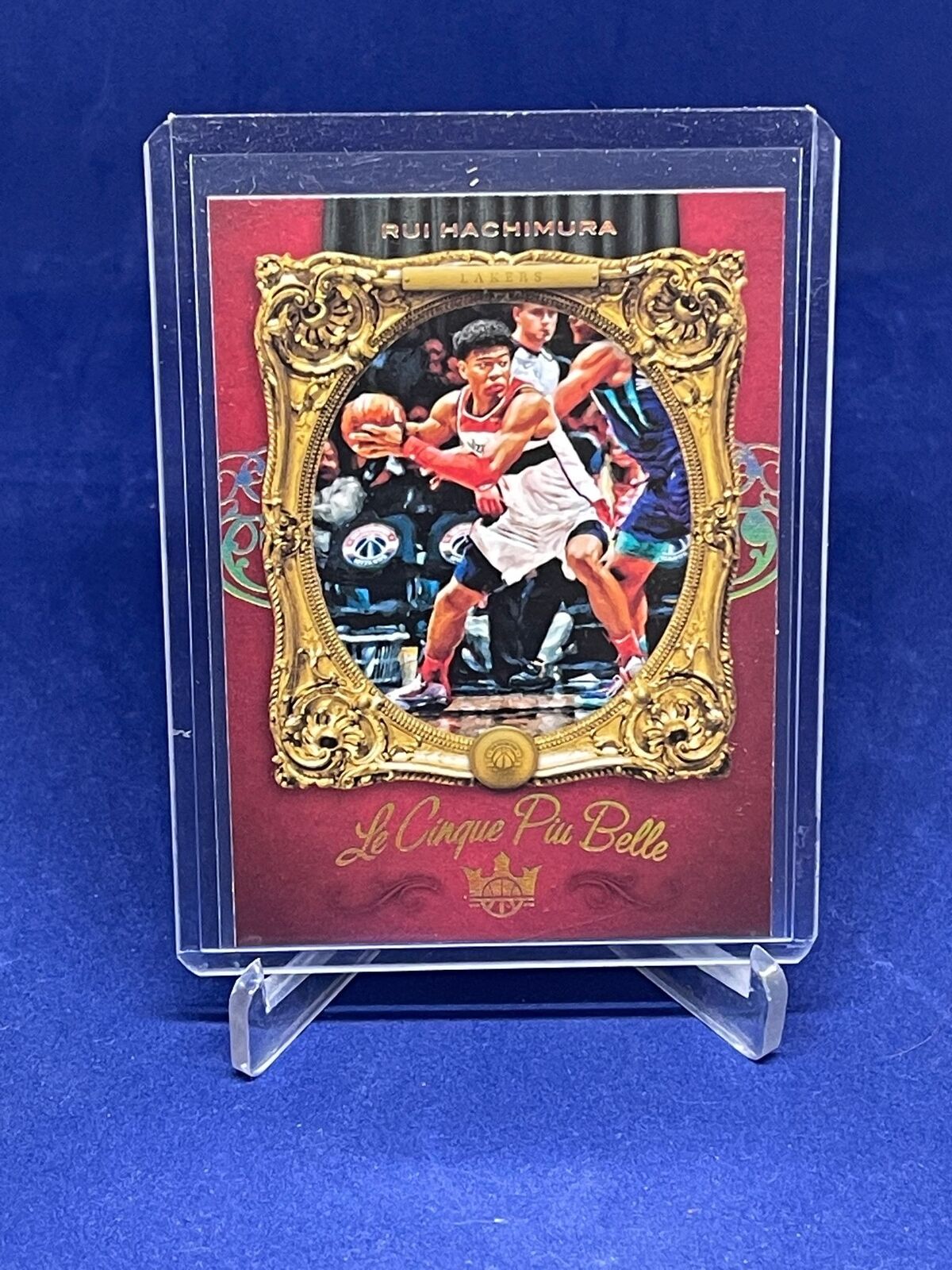 RUI HACHIMURA 2019-20 PANINI COURT KINGS LE CINQUE PIU BELLE SSP ROOKIE RC #1
