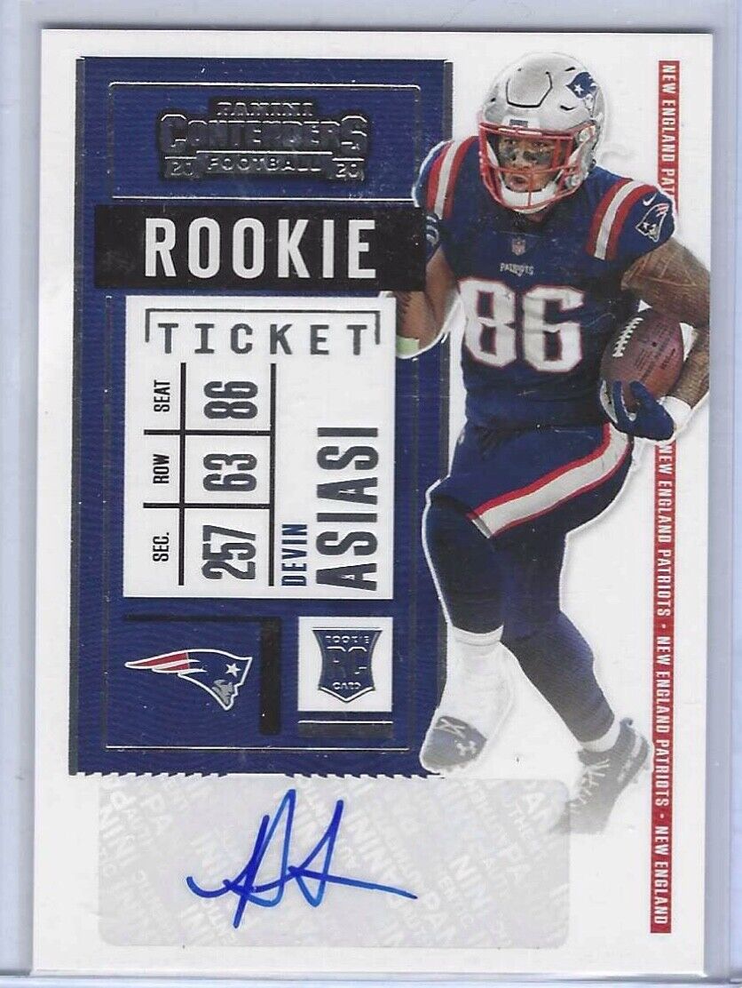 DEVIN ASIASI 2020 CONTENDERS ROOKIE TICKET AUTO RC #181