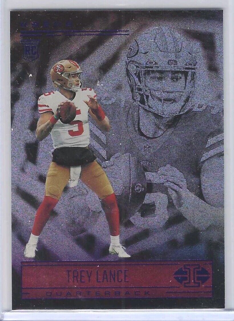 TREY LANCE 2021 PANINI ILLUSIONS STARDUST SSP ROOKIE RC #61