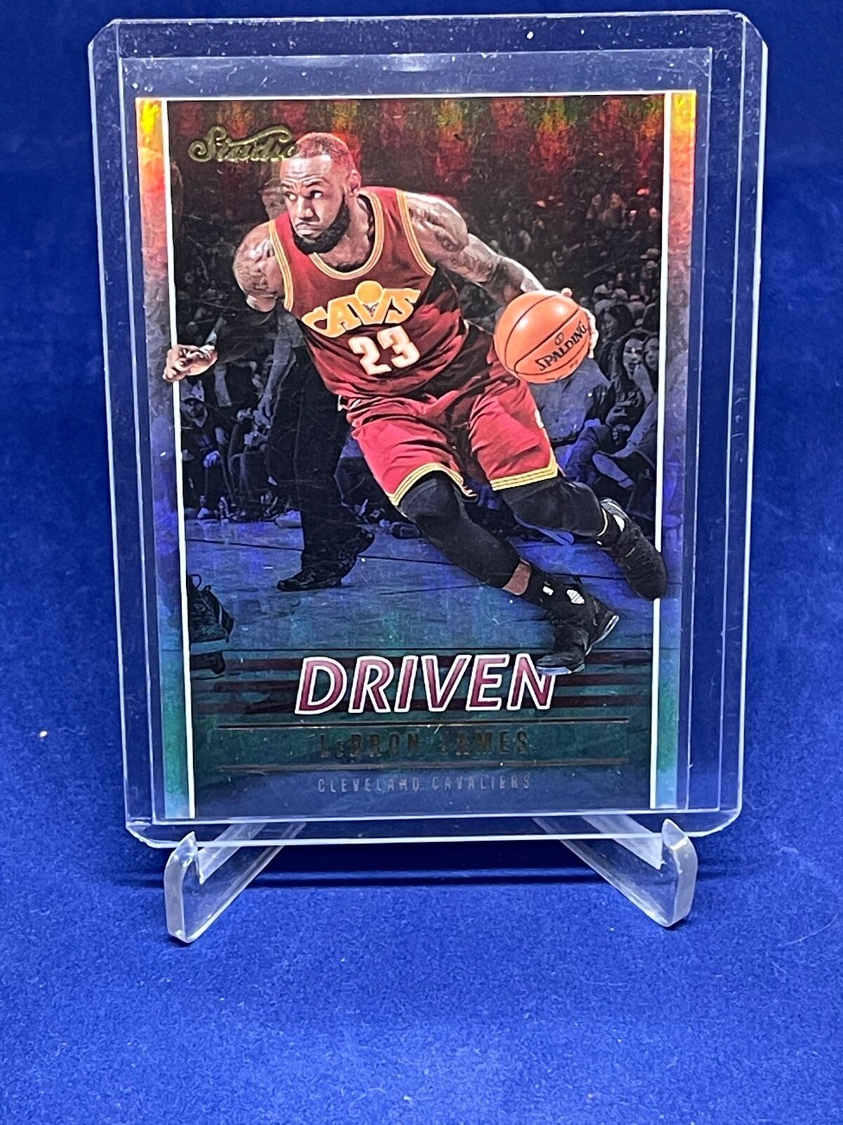 LEBRON JAMES 2016-17 PANINI STUDIO DRIVEN SP