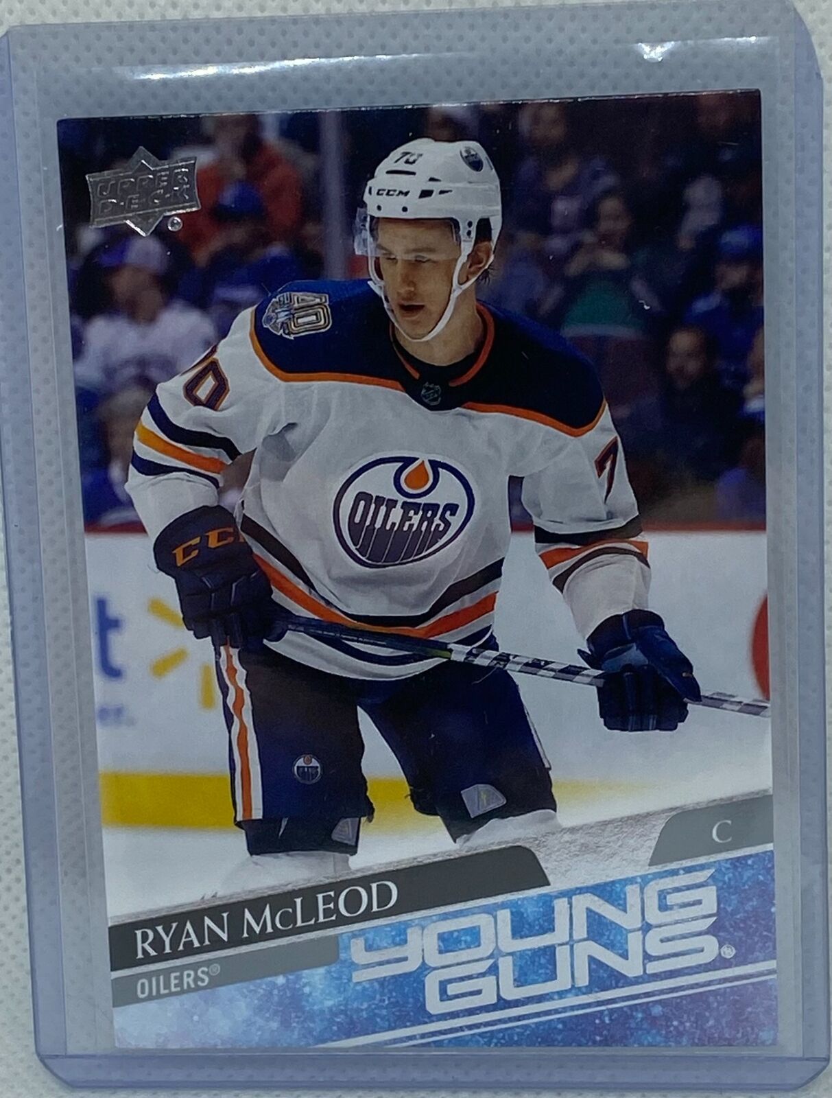 RYAN MCLEOD 2020-21 UPPER DECK SERIES 1 YOUNG GUNS ROOKIE RC #231
