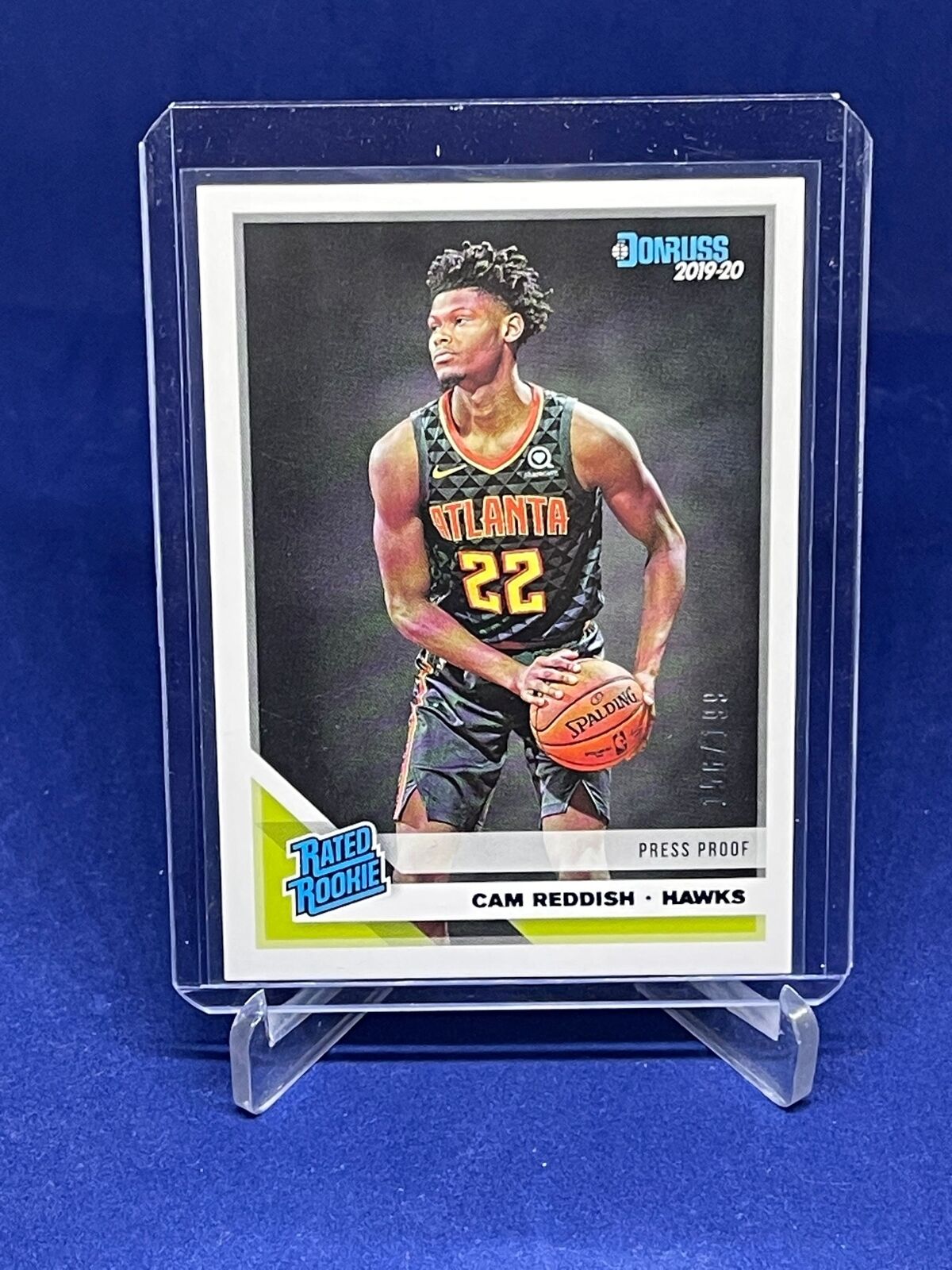 CAM REDDISH 2019-20 PANINI DONRUSS RATED ROOKIE PRESS PROOF RC #D 156/199
