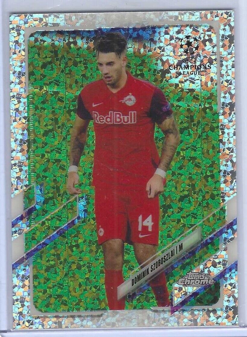 DOMINIK SZOBOSZLAI 2020-21 TOPPS CHROME MINI DIAMOND SPECKLE REFRACTOR RC #26