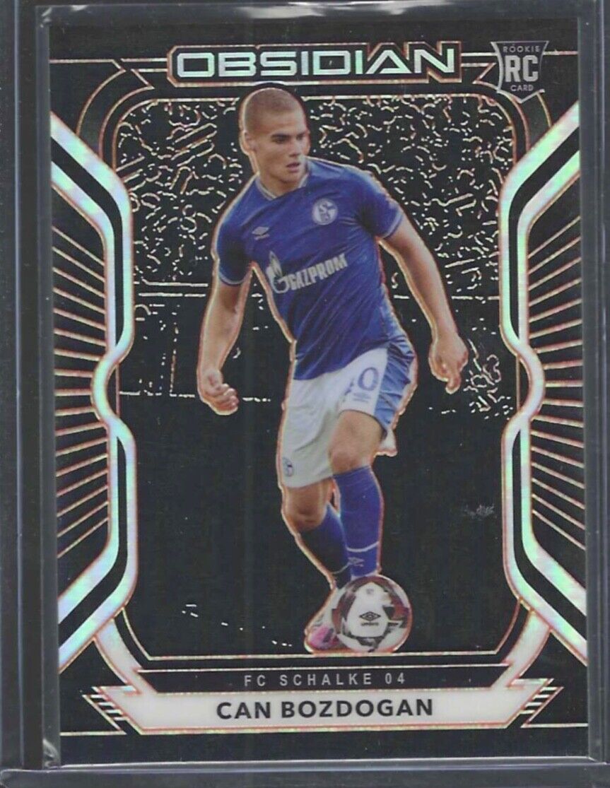 CAN BOZDOGAN 2020-21 PANINI OBSIDIAN ORANGE ETCH ROOKIE RC #D 08/50