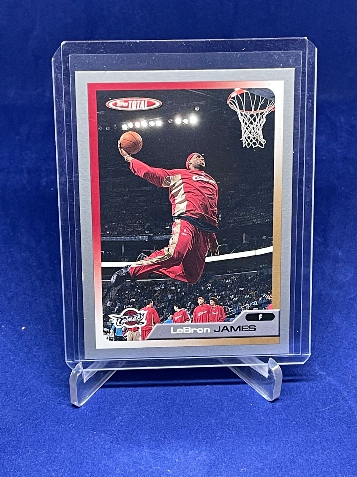 LEBRON JAMES 2005-06 TOPPS TOTAL SILVER SP #45