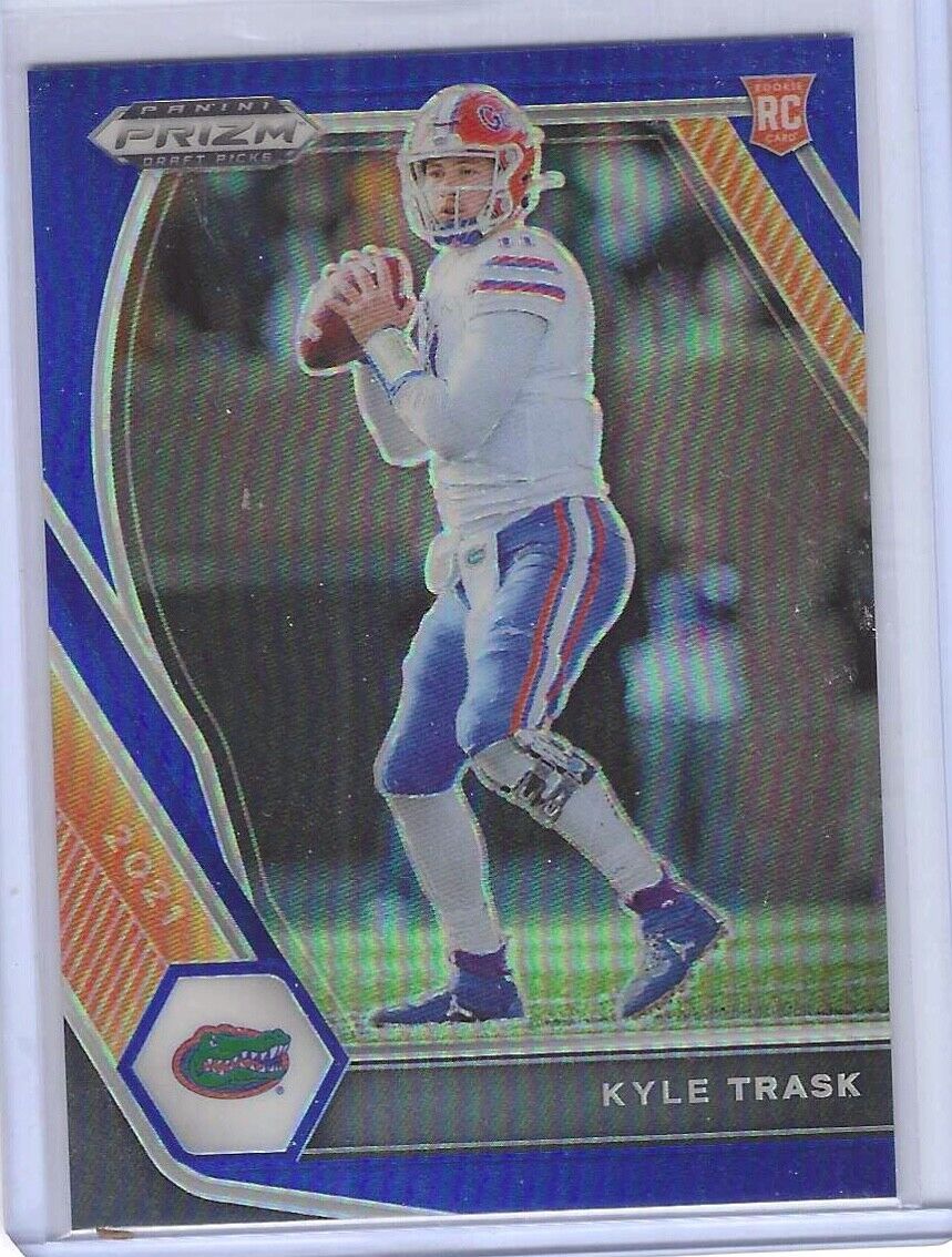 KYLE TRASK 2021 PANINI PRIZM DP BLUE PRIZM ROOKIE RC #D 167/199