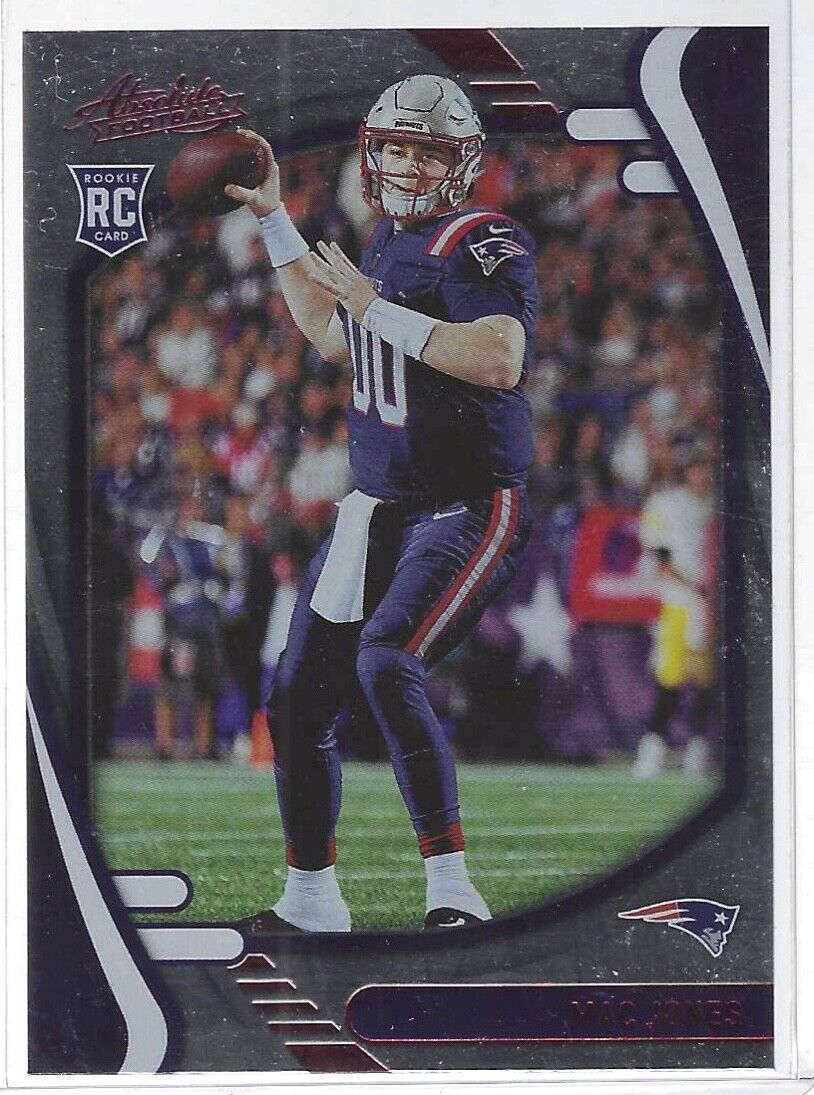 MAC JONES 2021 PANINI ABSOLUTE RED FOIL ROOKIE RC SP #109
